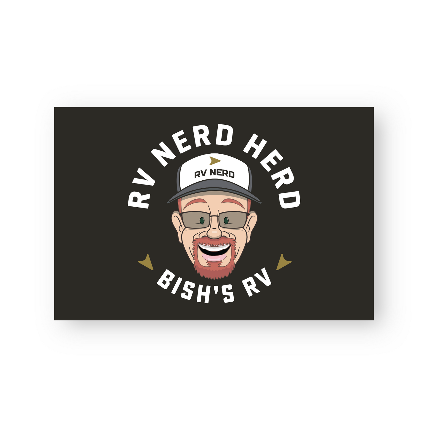 Nerdtastic Camping Flag!