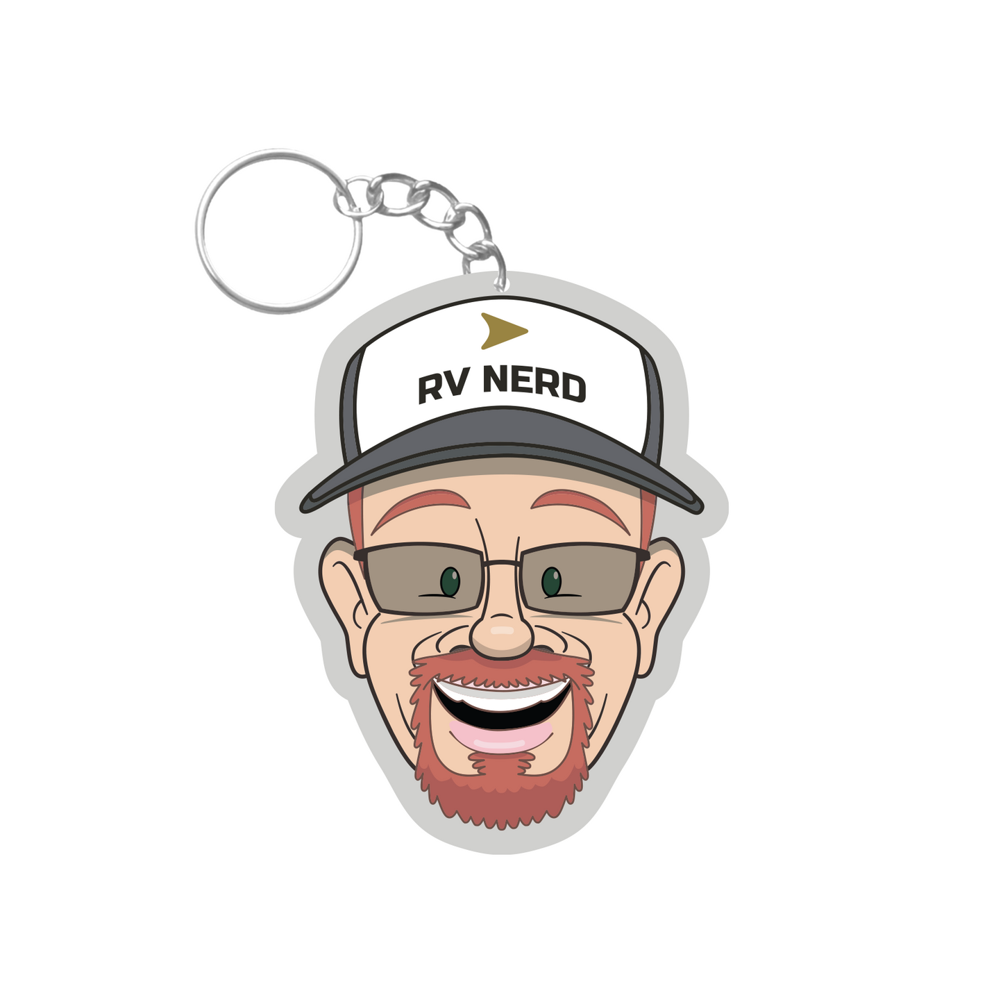 RV Nerd Keychain