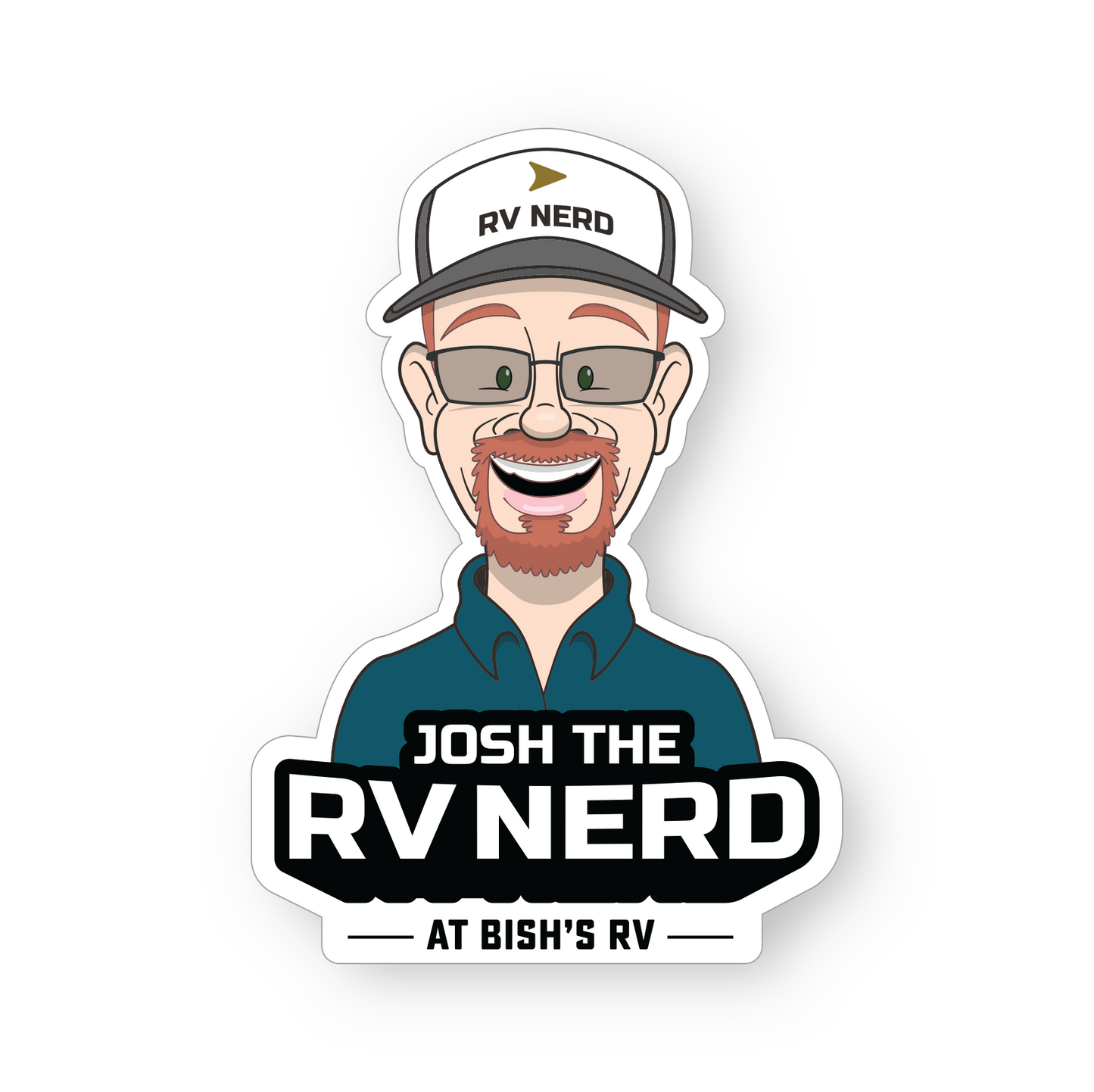 RV Nerd Sticker